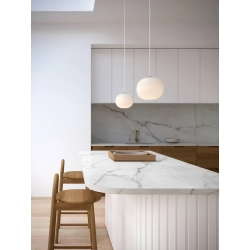 Szklana lampa wisząca Navone 20 - DFTP, mleczny klosz 2220433001 - zdjęcie produktu